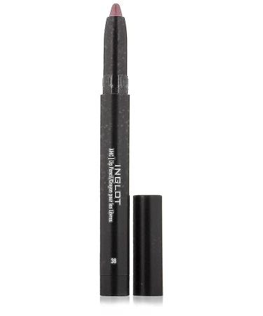 Inglot amc lip contour pencil matt long -lasting uniform cover integrated water velvety matt finish avocado oil modern formula 1.8 Gr: 38