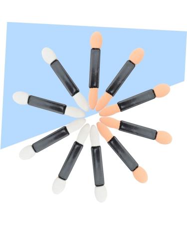 Beatifufu 50pcs Makeup Brush Eye Shadow Applicator Double Sided Women Eye Brush Sponge Make Eye Shadow Brush - Buy Online on GoSupps.com