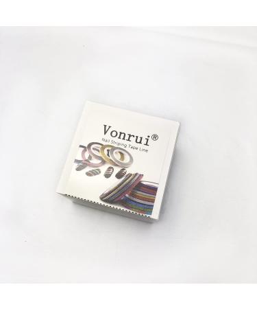 Matte Nail Art Striping Tape Set - 37 Rolls in Gold, Silver, and Black - 1mm, 2mm, 3mm Lines for Design - Nail Decals and Strips - Buy Online on GoSupps.com