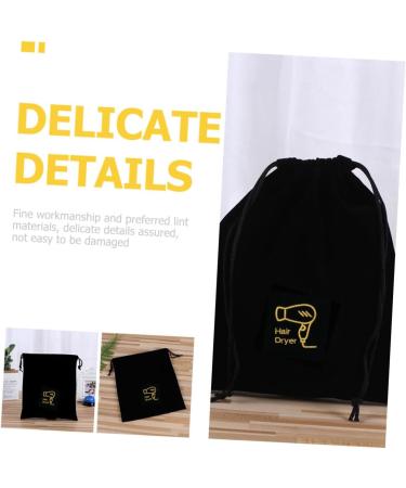 HEALLILY Travel Backpack 2pcs Hair Dryer Storage Bag Organizer Bags for Travel Gym Bag Drawstring Hair Dryer Bags Hair Curler - Buy Online on GoSupps.com