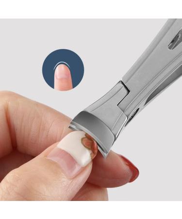 Manicure Kit Nail Clipper Set Men Wide Jaw Opening Extra Large Toenail Clippers Cutter for Thick Nails Heavy Duty Fingernail Clippers for Men Nail Clippers Kit (Color : C) - Buy Online on GoSupps.com