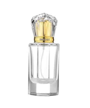 Beatifufu 1pc Perfume Bottle Skin Care Container Cosmetic Travel Containers Travel Essential Oil Container Refillable Portable Scent Spray Bottle Mini Spray Bottle Perfume Holder Glass