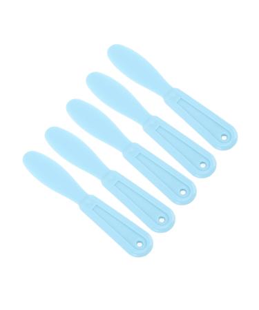 5pcs Dental Plastic Spatula Set - Impression Tool Mixing Knife & Plaster Spatula for Alginate Materials - Light Blue - Buy Online on GoSupps.com