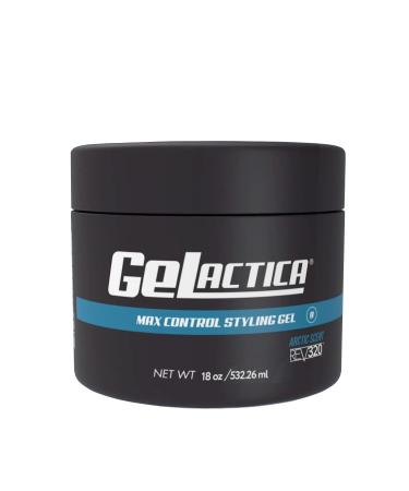 GELACTICA - Edge Control Hair Gel - Bold Hold Natural Hair Product - Styling Gel - Strong Hold (17oz) 17 Fl Oz (Pack of 1)