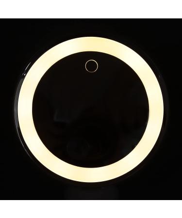 LED Lighted 10x Magnification Suction Cup Makeup Mirror - Portable and Travel-Friendly - Buy Online on GoSupps.com