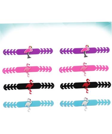CLISPEED Flamingo Face Masks - 8pcs Anti-Strangle Ear Masks for Lip Gloss - 17.5x2cm - International Shipping Available - Buy Online on GoSupps.com