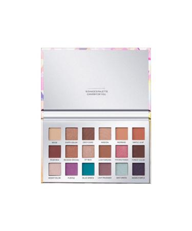 Eye Shadow Palette Earth Tone Eye Shadow Palette Highly Pigmented Long Lasting Wet Dry Eye Shadow Palette Eye Make Up Palette 18 Colors Goforwealth Silver