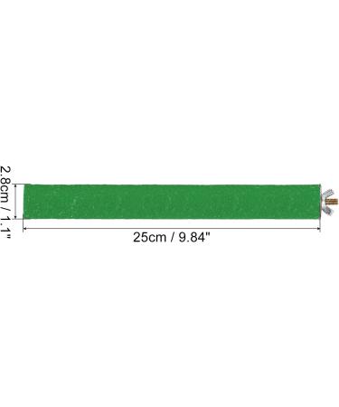 PATICIL 1.1x9.8 Bird Paw Wood Perch Stand - Ideal Cage Accessory for Small Birds Parrots & Budgies - Green - Buy Online on GoSupps.com