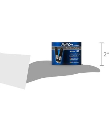 Relion Premier Test Strips 100 ct - Fusion Shop Store - Buy Online on GoSupps.com