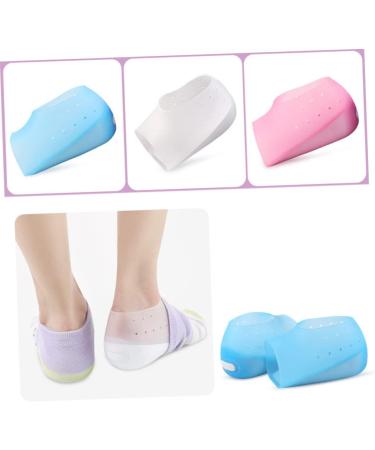 NOLITOY Invisible Height Increase Socks - 3 Pairs Plantar Gel Insoles & Shoe Sole Protectors for Comfort & Elevation | International Shipping Available - Buy Online on GoSupps.com