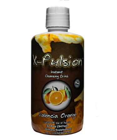 Herbal Extreme X-Pulsion 32oz Valencia Orange Instant Cleansing Detox Drink - Buy Online on GoSupps.com