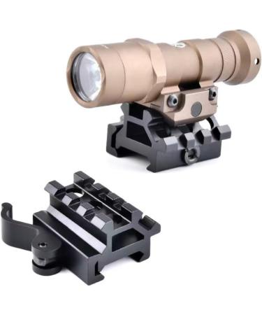 Houson 45 M-L-O-K Picatinny Adapter | QD Tactical Scope Mount 20mm | Weaver Adapter QC05 - International Shipping Available - Buy Online on GoSupps.com