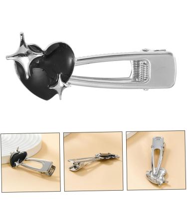 minkissy Hair Accessories Hair Clips Hair Toppers Hair Accessories for Girls Hair Pin Heart Barrettes Small Hair Barrettes Star Clips Hair Clamps Student Metal Heart-shaped Hairpin - Buy Online on GoSupps.com