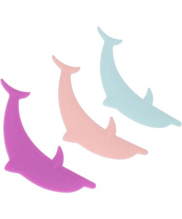 3pcs Silicone Eyelash Applicator Baffle Multifunctional Tool for Eyebrow Pencil Eyeshadow Mascara - Buy Online on GoSupps.com