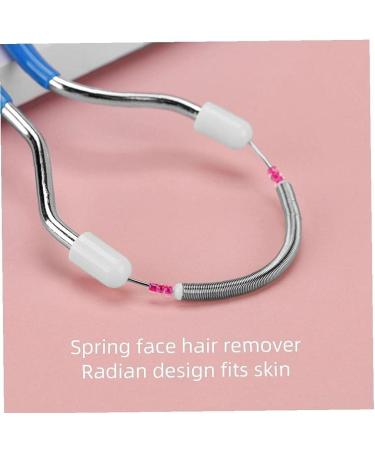 Spring Face Crack Remover Portable Eyebrow Epilator Stainless Steel Hair Removal Device 3 Pieces - Buy Online on GoSupps.com