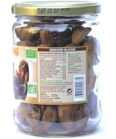 Whole chestnuts in natural form 320g Organic - - Buy Online on GoSupps.com