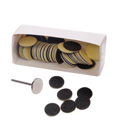 SOESFOUFU 1 Set Nail Polishing Sheets self Adhesive Sandpaper disc Pedicure Sandpaper disc Foot Remover File Replacement Sandpaper pad Discs Nail Tools Electric Sand Sheet Nail File