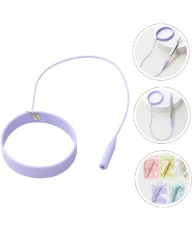 Mikinona Tweezers Silicone Bracelet Lash Tweezer Wristband Small Lash Applicator Holder Professional Tweezers Professional Eyelash Tool Convenient Eyelash Tweezer Purple - Buy Online on GoSupps.com