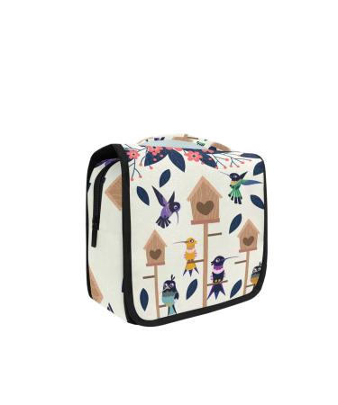 Joy Specht bird cultural bags hanging foldable girl culture bag toilet bag toilet bag makeup bag pocket cosmetic bag for women girls women