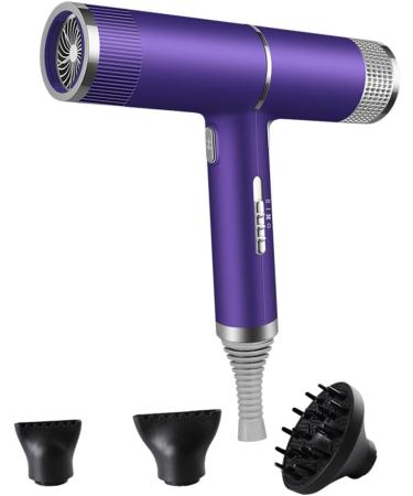 Oshhni Professional Hair Dryer Salons Blow with Nozzle Lightweight 100000 RPM High Speed Hairdryer Blow Dryer for Travel Home Salon - Buy Online on GoSupps.com