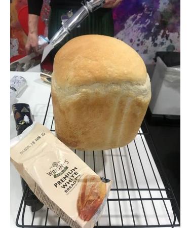 Wright's Premium White Bread Mix 500g X 5 Pack High in Fibre For Machine or Hand Baking Simply Add Water Baking Success Guaranteed Suitable for Vegetarians - Buy Online on GoSupps.com