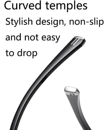 Dibako Photochrome Multifocal Reading Glasses - Unisex Anti Blue Light Half Frame (+1.00) - International Shipping Available - Buy Online on GoSupps.com