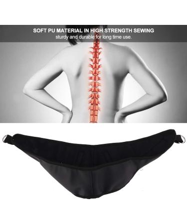 Cervical Traction Belt for Neck Care | Posture Correction Stretching Tool | Black M - International Shipping Available - Buy Online on GoSupps.com