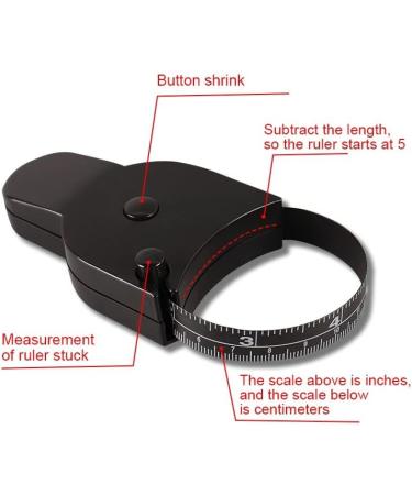 Body Fat Caliper Skinfold Caliper with Measuring Tape Body Fat Tester Measuring Device for Accurately Measuring BMI Fitness And Weight - Buy Online on GoSupps.com