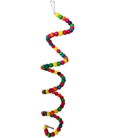 7-Piece Parrot Toys Set - Swing Toys Wooden Ladder & Rope Bars for Small to Medium Birds | Durable & Fun Bird Enrichment - Buy Online on GoSupps.com