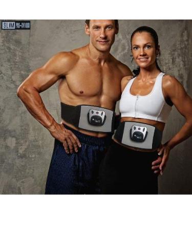 Homefront Slim Pro-XV1000 Abdominal Toning Belt - No Replacement Pads or Gel Needed | International Shipping Available - Buy Online on GoSupps.com