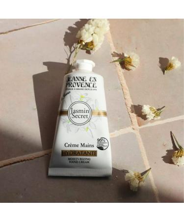 Jean en Provence Jasmin Secret Hand Cream 75 ml - Luxurious Hydrating Moisturizer for Soft Skin | International Shipping Available - Buy Online on GoSupps.com