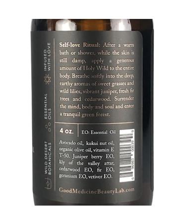 Good Medicine Beauty Lab Holy Wild Deep Forest Body Oil | Nutrient Rich Hydration & Skin Glow | Skincare for Women & Men (4 oz) - International Shipping Available - Buy Online on GoSupps.com