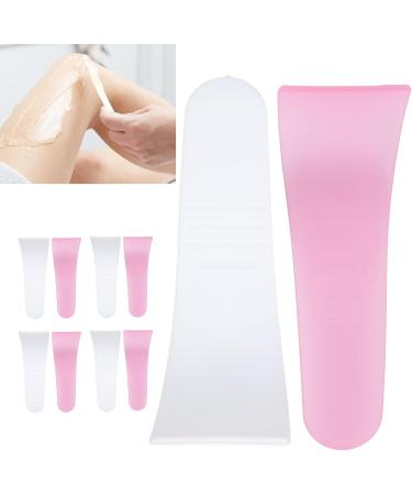10pcs Depilatory Cream Spatula Stick Set - Waxing Scraper Beauty Tools for Hair Removal & Facial Masks - Buy Online on GoSupps.com