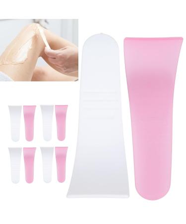 10 Pcs Depilatory Cream Spatula Stick Set - Eyebrow Wax Applicator Kit for Home Salon | Facial Scrapy Tools - Buy Online on GoSupps.com