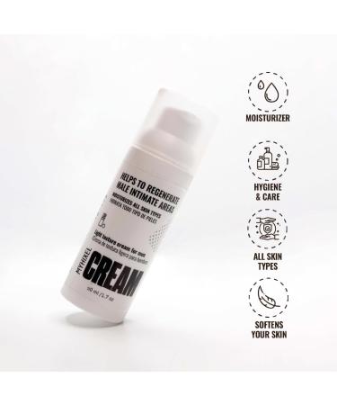 MYHIXEL Men s Intimate Cream Daily Hydration & Care for Male Intimate Area | With Aloe Vera Hyaluronic Acid & Snail Secretion | Anti-Itch Moisturizing Cream | 1.69 fl oz (1 Pack) 1.69 Fl Oz (Pack of 1) - Buy Online on GoSupps.com
