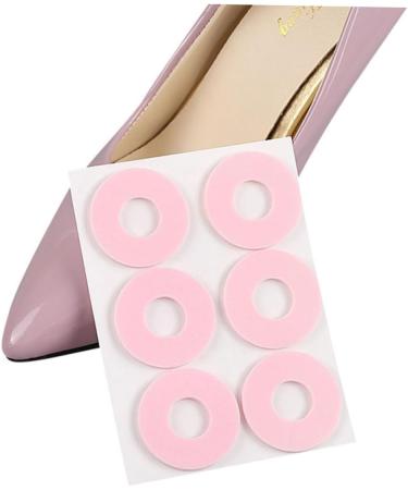 GLEAVI 6 Sheets Foot Corn Removal Heel Stickers Toe Corn Pad Anti-wear Heel Pads Foot Patch Protector Callus Toe Protector Heel Cushion Inserts Shoe Stickers High Heel Pink Emulsion - Buy Online on GoSupps.com