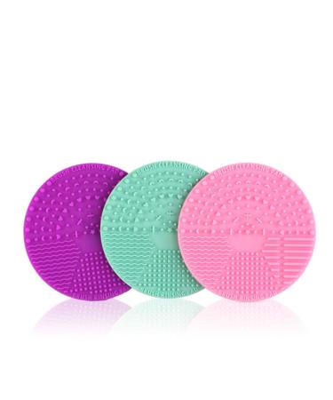 Buy Makeup Sponge Cleaner & Brush Cleaning Mat | Light Green Makeup Kit Accessories for Flawless Beauty - Buy Online on GoSupps.com