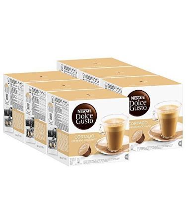 NescafÃƒ© Dolce Gusto Cortado Espresso Macchiato, Pack of 6, 6 x 16 Capsules by NescafÃƒ©