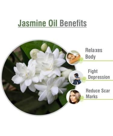 Jasmine (Jasminun officinale) 100% Natural Pure Carrier Oil 50ml - Buy Online on GoSupps.com