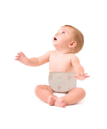 COOLHIYA 2pcs colored cotton baby belly circumference umbilicus protector for kids hernia truss belt newborn belly belts newborn navel belt newborn belly band hernia belt breathable child - Buy Online on GoSupps.com
