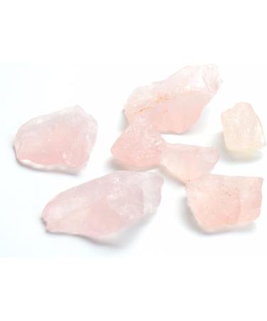 Natural Crystal Rough 200g Natural Rose Quartz Rough Stones Rock Crystal Reiki Metaphysical Raw Stone with a Free Pouch Crystal - Buy Online on GoSupps.com