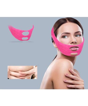 Silicone Chin Strap Face Slimming Reusable Double Chin Reducer V Line Mask 2 PCS - Buy Online on GoSupps.com