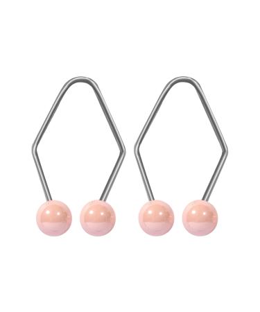 Smile Trainer Facial muscle trainer for a beautiful hollow smile Beauty aid for cheek lift for working sleeping reading typing studying Pink