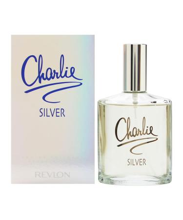 Charlie Silver by Revlon for WomenEau De Toilette Spray 3.4 Ounce 0.05 Ounce (Pack of 1) CHARLIE SILVER Revlon