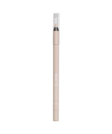 Gosh matte eyeliner in intense black I creamy soft texture for simple application I high opacity ideal for smokey eyes i perfect to mascara i vegan & perfume -free i 013 nude 1.2 g (1 Pack)