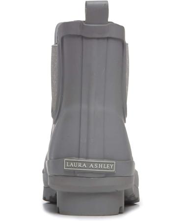 Laura Ashley Women's Mid Cut Waterproof Rain Boots - Grey, Size 9 - Buy Online on GoSupps.com