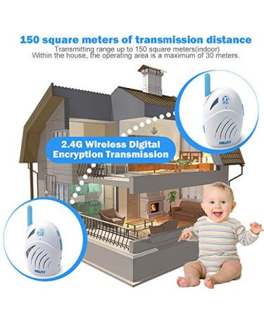 Portable Audio Baby Monitor with Intercom and Two-Way Walkie-Talkie Function | USB Charging - Buy Online on GoSupps.com