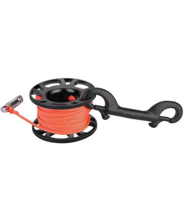 Vbestlife Scuba Diving Finger Spool - Aviation Aluminum Finger Reel Clip - 15M/30M Line - Black - Buy Online on GoSupps.com
