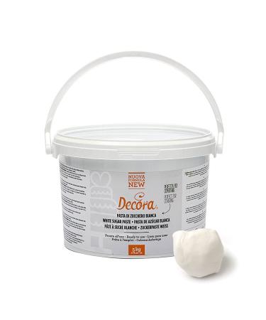 Decorate 0310190 White Sugar Paste - 5kg for Baking & Cake Decorating | International Shipping Available - Buy Online on GoSupps.com
