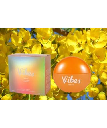 Vibes Wild Eau de Parfum pour Femme Floral and Fruty Gourmand Fragrance for Her 3.4 Fl. Oz. - Buy Online on GoSupps.com